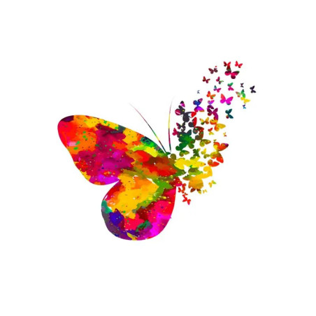 Écusson Papillon Thermocollant - Vol de Papillons