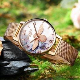 Montre Abeille pour femme Quartz japonais