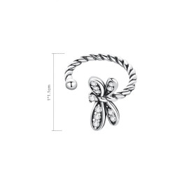 Détails de la Boucle d'oreilles Libéllule Piercing au Conch en Argent Sterling 925