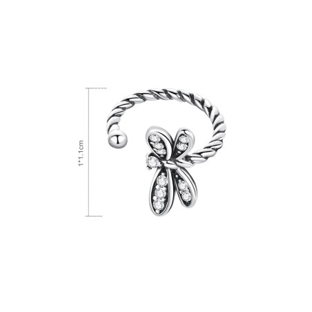 Détails de la Boucle d'oreilles Libéllule Piercing au Conch en Argent Sterling 925