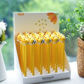 Stylo abeille à encre Gel à bille 0.5mm à encre noire - 36 pièceslot