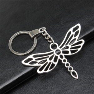 Détails du Porte-clés Libéllule Design Minimaliste
