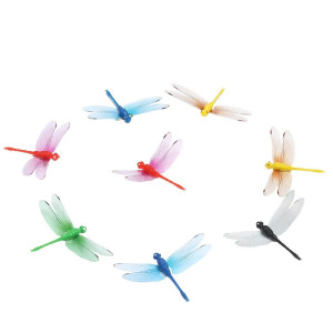 3D Libellen Wandaufkleber (10er-Set) - Süße Deko & Geschenk
