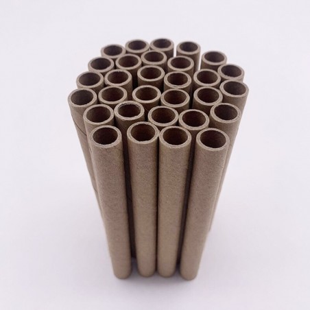 Recharges de Tubes en papier pour dortoir d'abeille - vue dessus