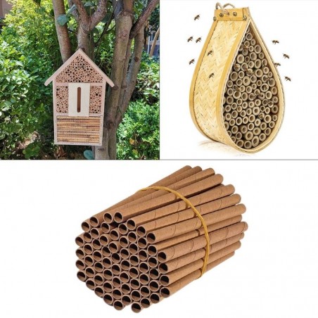 Recharges de Tubes en papier pour dortoir d'abeille