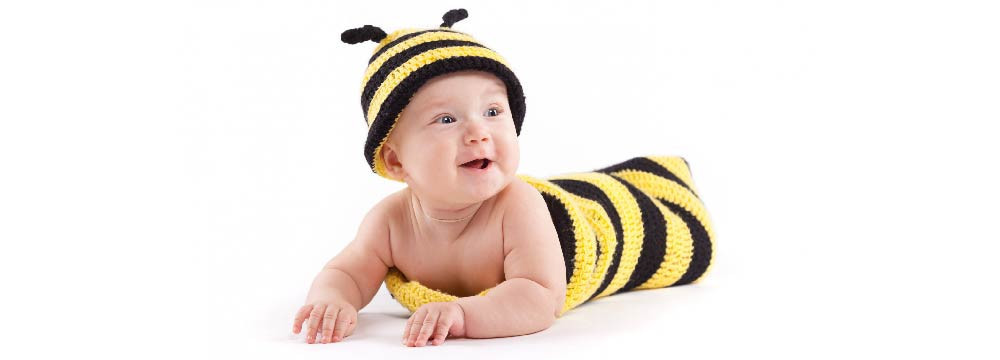 Bienen-Kollektion fur Kinder, Pluschtiere und Baby