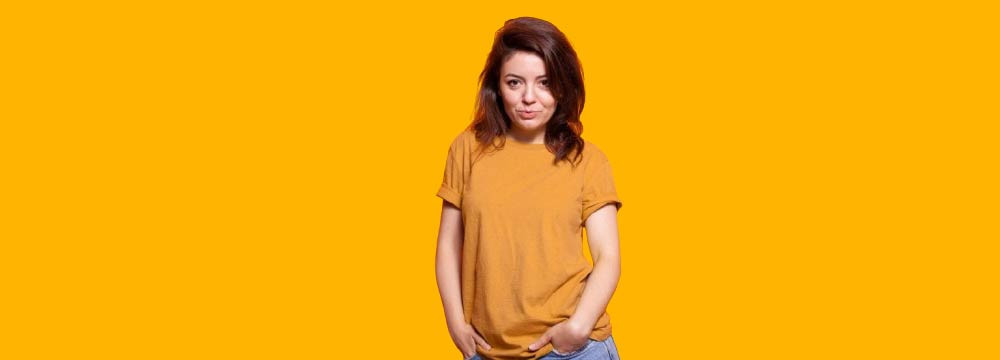 Damen-Bienen-T-Shirt: Baumwolle, tailliert, Naturmotiv