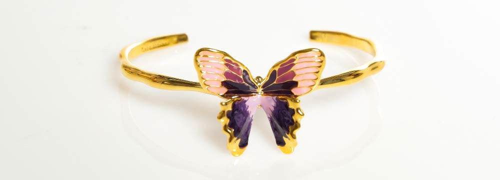 Schmetterling Ring, Natur Anneau und symbolische Geschenkidee