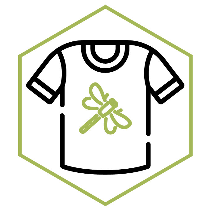 Kategoriesymbol T-Shirt Libelle