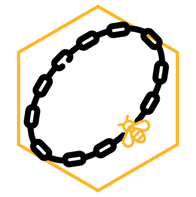Kategoriesymbol Bienen-Armbänder