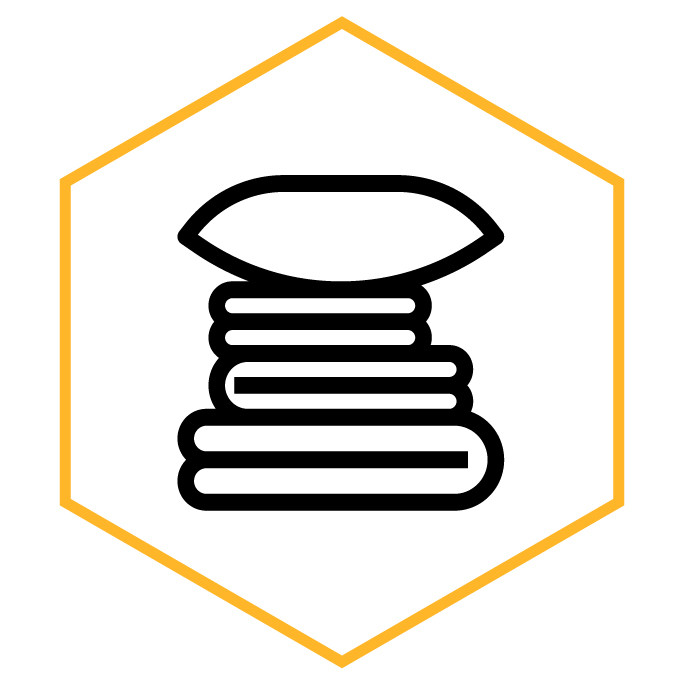 Kategoriesymbol Bienen-Bettwäsche